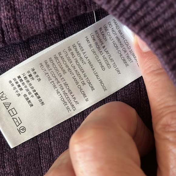 Free People FP Beach One Shoulder Top cotton/linen blend sz L - Picture 5 of 7